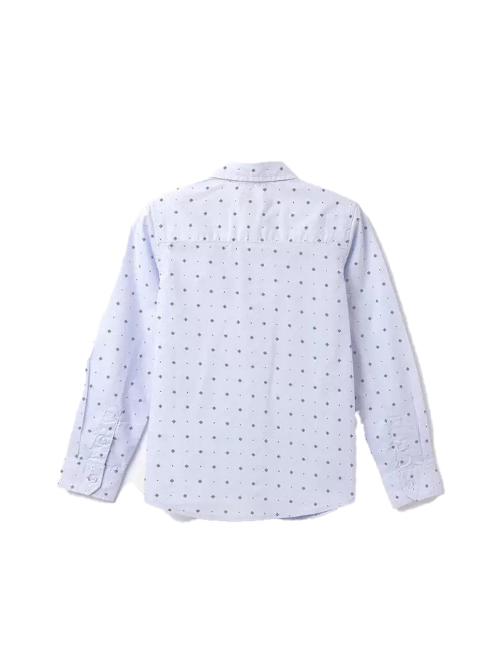 Baby Boys Regular Fit Printed Casual Shirt