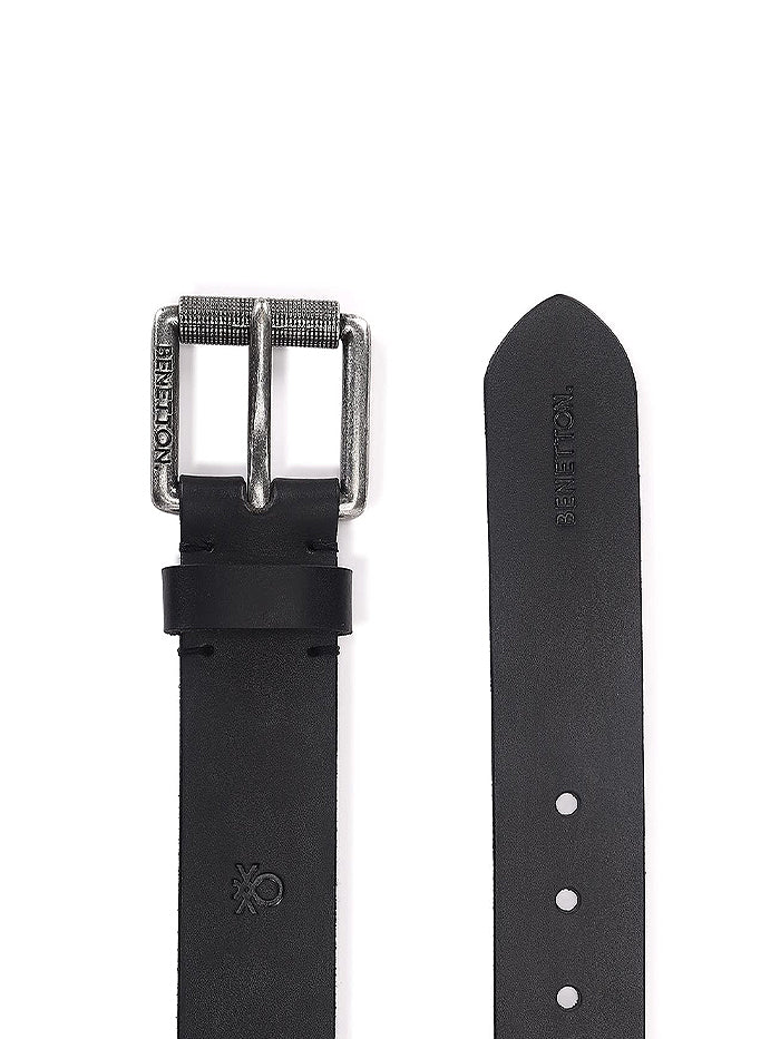 United Colors of Benetton Leather Solid Mens Belts