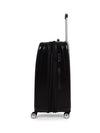 it luggage Resonating Black Fashionista Advant Hard Side Suitcase Expandable Travel Bag