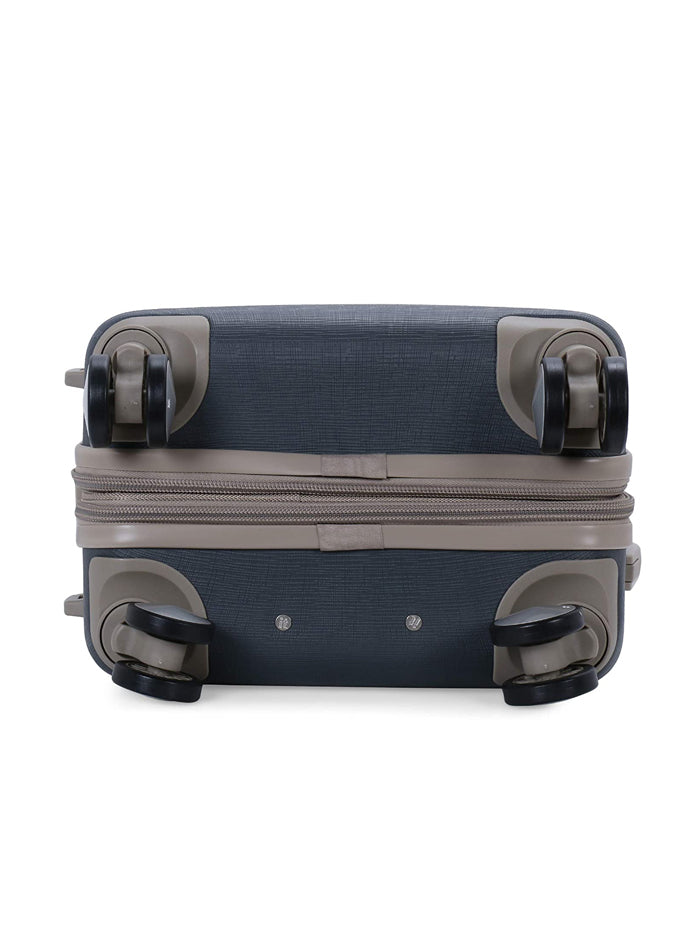 IT luggage Optative Hardsided Suitcase Gray Large Travel Luggage Bag