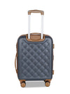 IT luggage Fashionista Hardsided Suitcase Charcoal Gray Trolley bag
