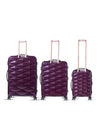 it luggage Certify Aubergine Hard Sided Suitcase Expandable Travel Bag