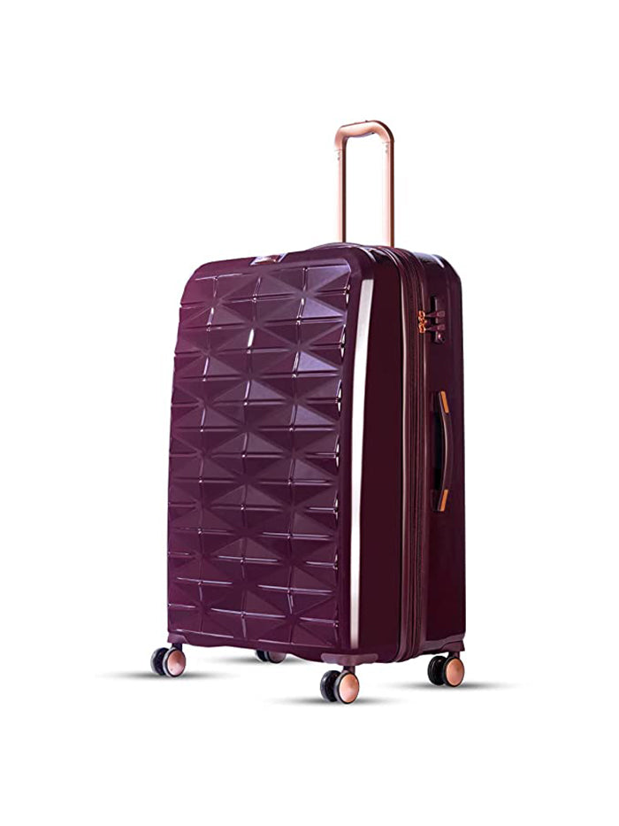 it luggage Certify Aubergine Hard Sided Suitcase Expandable Travel Bag