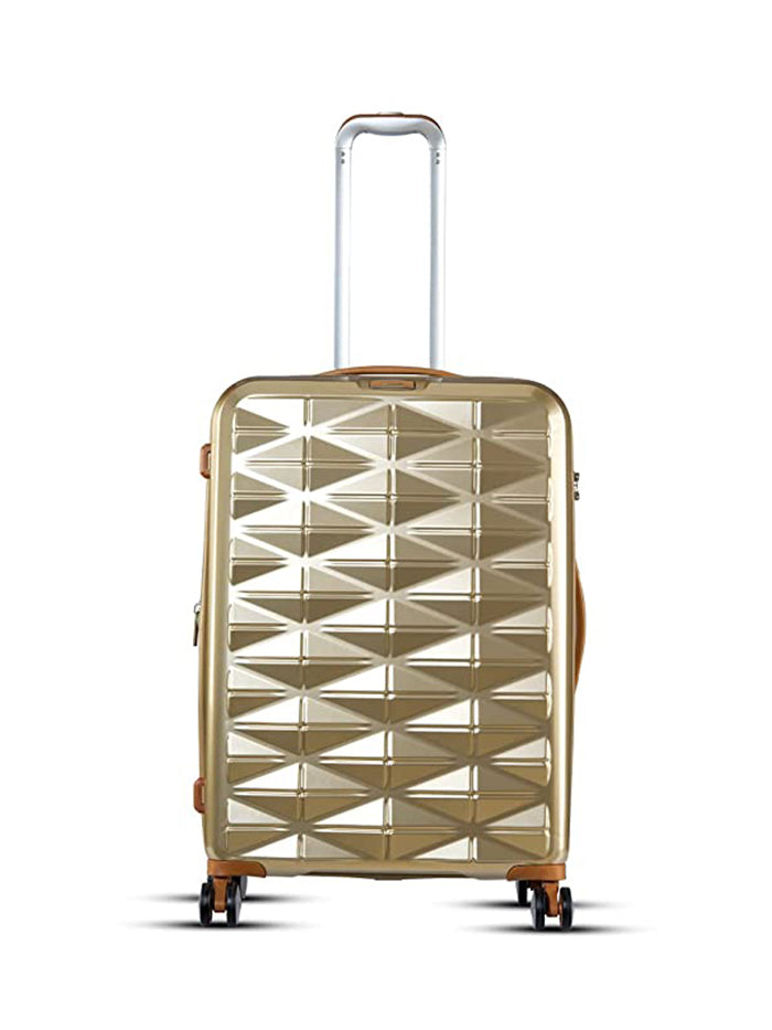 it luggage Certify Frosted Almond Hard Sided Suitcase Expandable Travel Bag