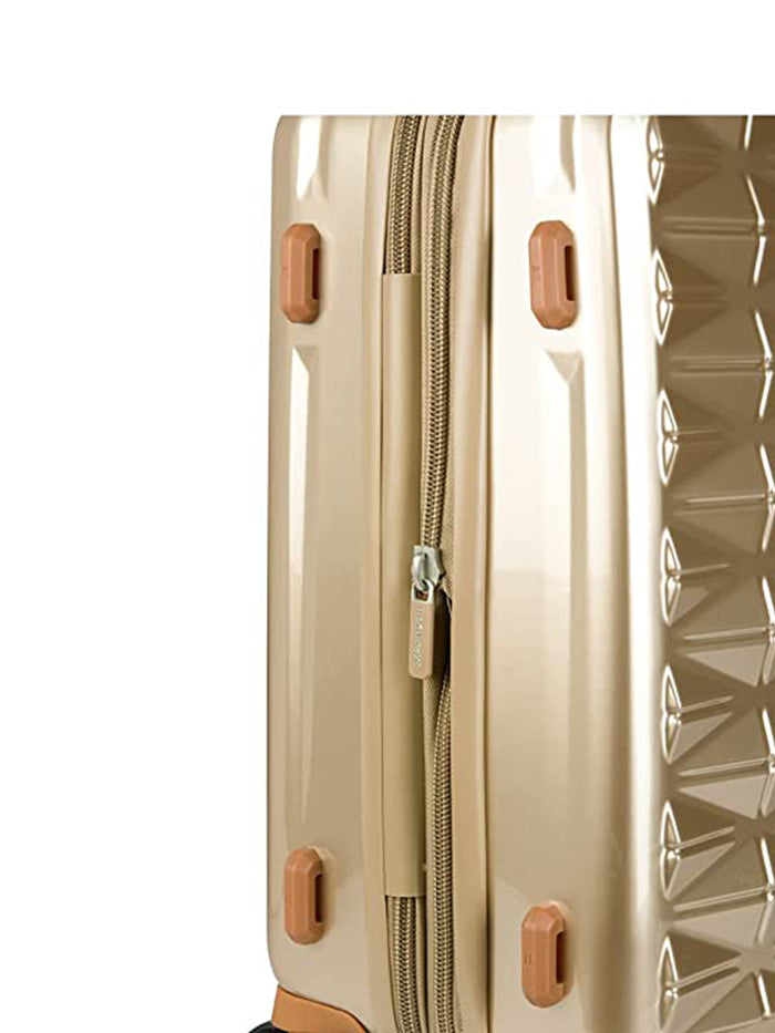 it luggage Certify Frosted Almond Hard Sided Suitcase Expandable Travel Bag