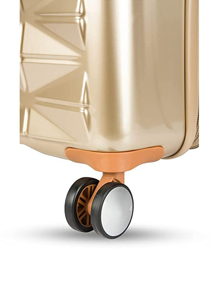 it luggage Certify Frosted Almond Hard Sided Suitcase Expandable Travel Bag