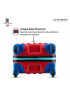 it luggage Red Color Solid Trolley Bag