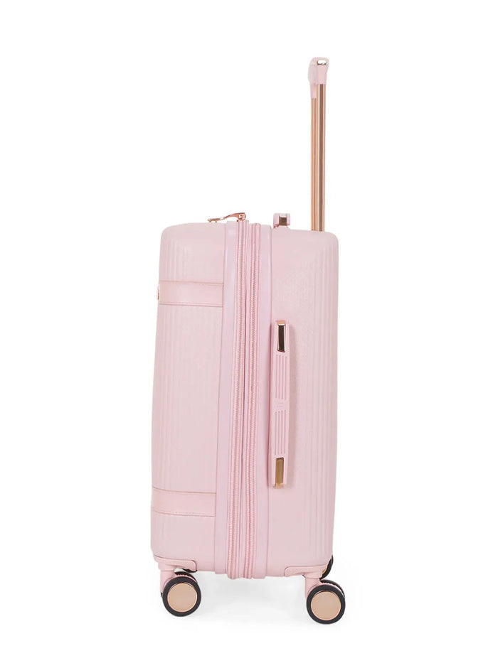 IT luggage  Replicating Prada Pink Trolley Bag