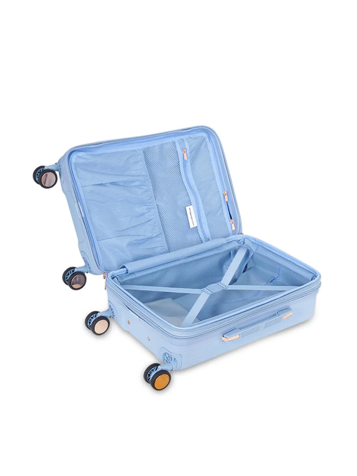 it luggage Replicating Blue Fog Trolley Bag