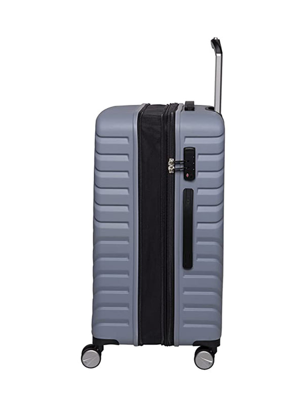 it luggage Resonating Blue Fog Hard Side Suitcase Expandable Travel Ba