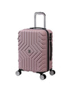 it luggage Resonating Metal Pale Mauve Fog Hard Side Suitcase Expandable Travel Bag