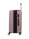 it luggage Resonating Metal Pale Mauve Fog Hard Side Suitcase Expandable Travel Bag