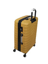 it luggage Resonating Metal Old Gold Hard Side Suitcase Expandable Travel Bag
