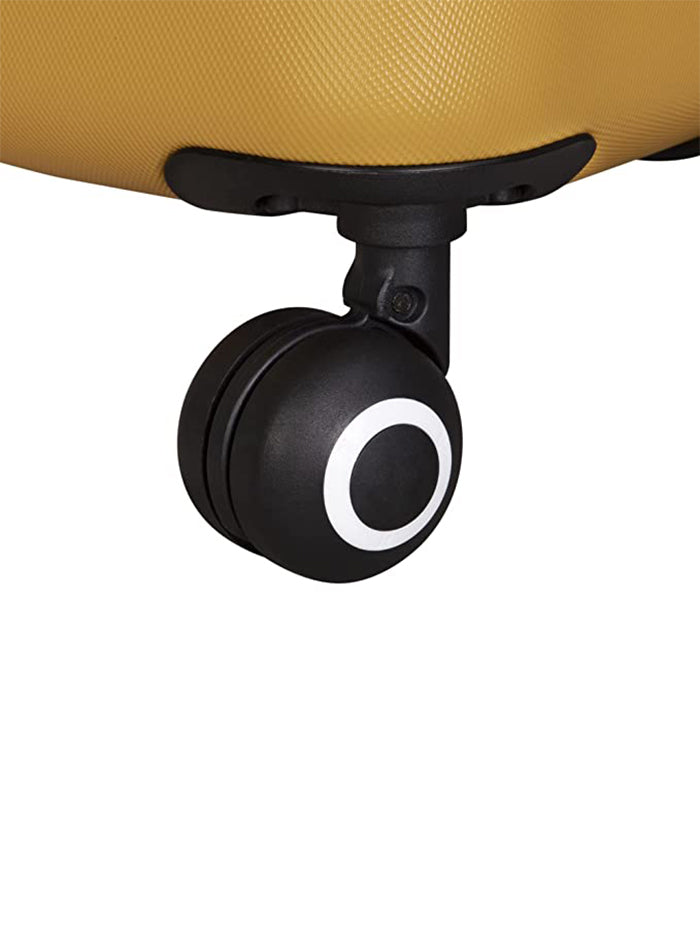 it luggage Resonating Metal Old Gold Hard Side Suitcase Expandable Travel Bag