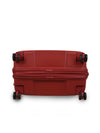it luggage Eco Tough German Red Hard Sided 8 Wheel Suitcase Expandable Travel Bag