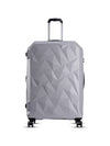 it luggage Ice Cap Frost Grey Suitcase Expandable Travel Bag