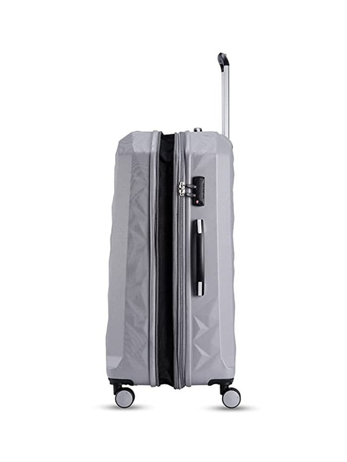 it luggage Ice Cap Frost Grey Suitcase Expandable Travel Bag