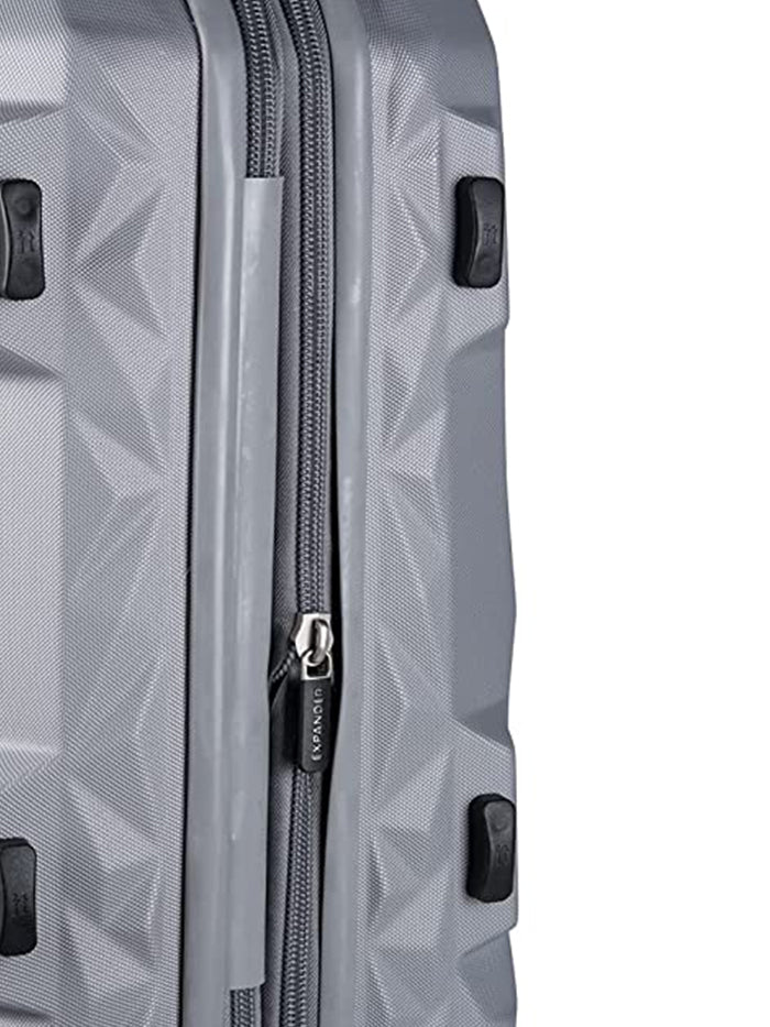 it luggage Ice Cap Frost Grey Suitcase Expandable Travel Bag