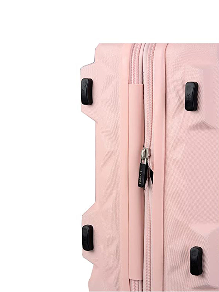 it luggage Ice Cap Gossamer Pink Suitcase Expandable Travel Bag