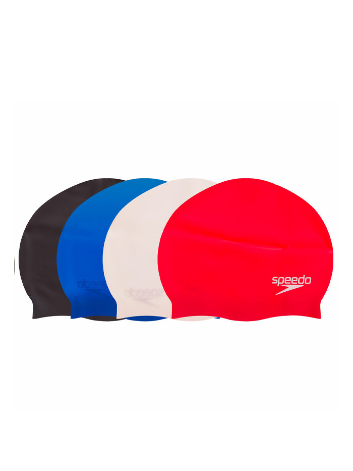 SPEEDO PLAIN FLAT SILICONE CAP assorted colors- 8709931959