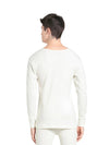 Men&#39;s Off White Thermal Long Sleeve Vest