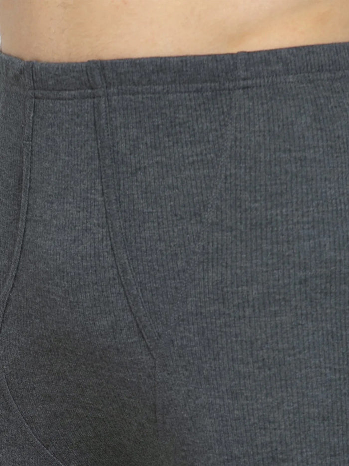 Men&#39;s Charcoal Melange Thermal Long John