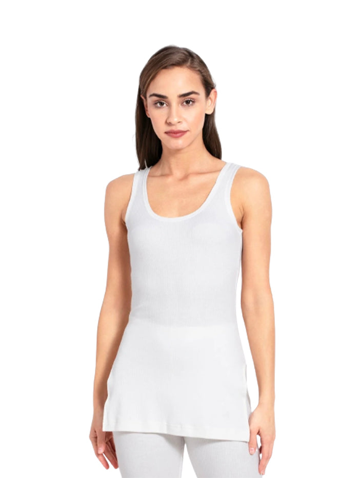 Ladies Off White Thermal Camisole