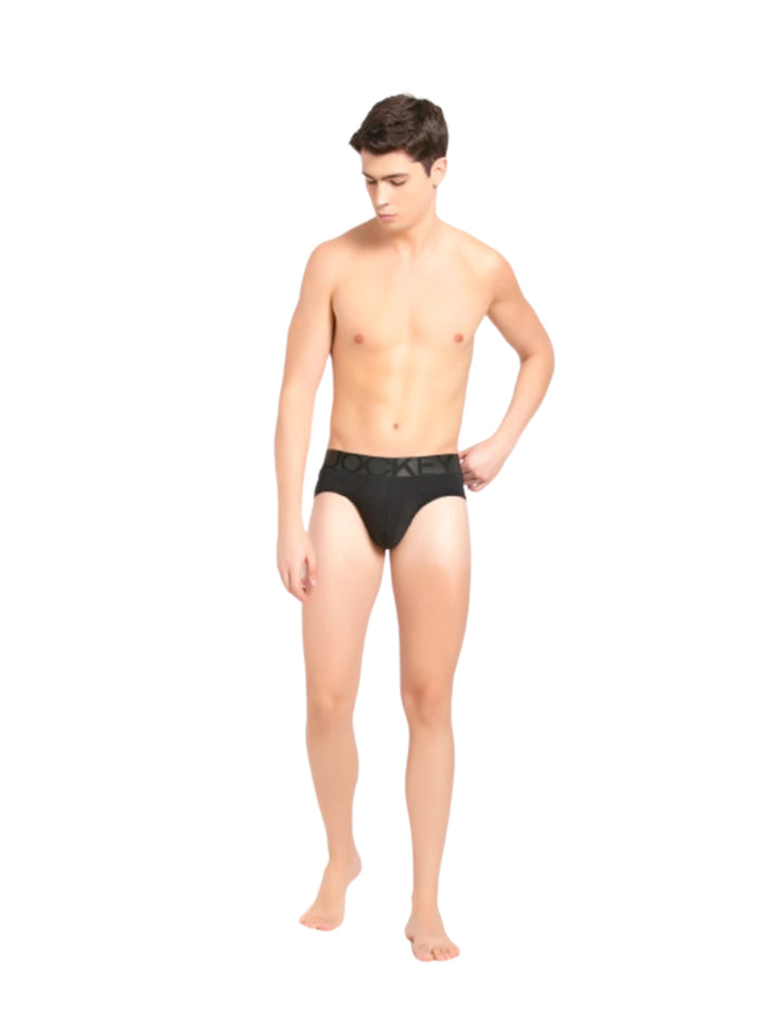 Men's Black Ultra Soft Brief