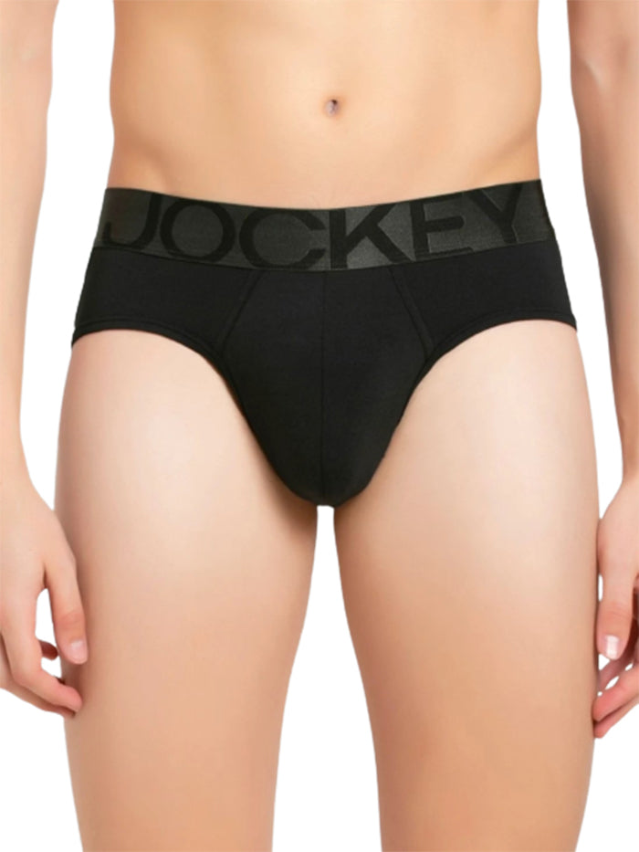 Men's Black Ultra Soft Brief