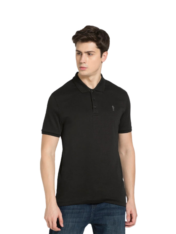 Men's Black Polo T-Shirt