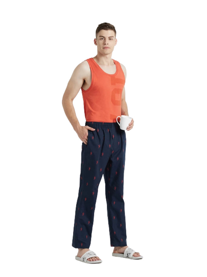 Men's Navy Pyjama Bottoms