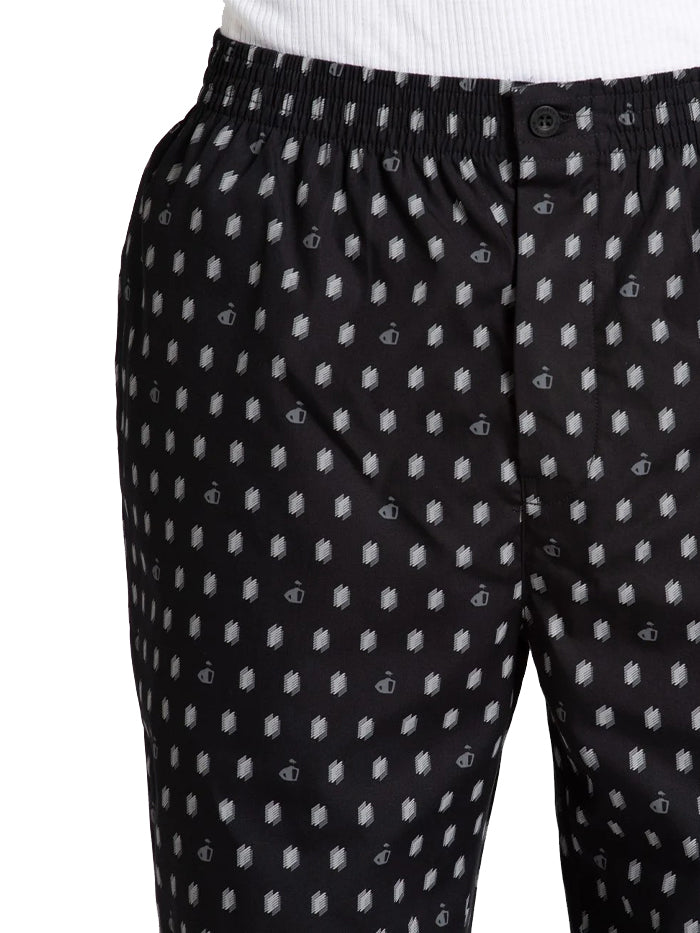 Men&#39;s Black Bermuda Bottoms