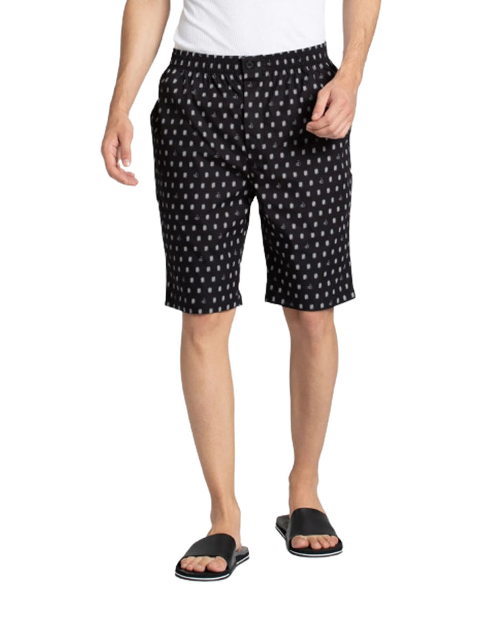 Men's Black Bermuda Bottoms