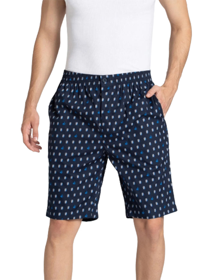 Men's Navy Des2 Bermuda Bottoms