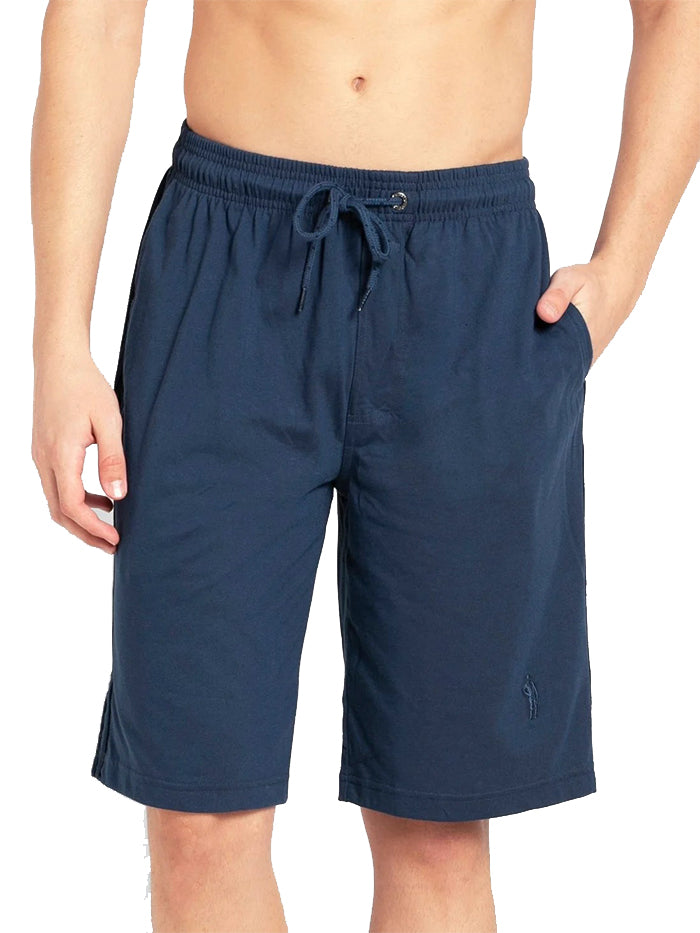 Insignia Blue & Navy Knit Sport Shorts