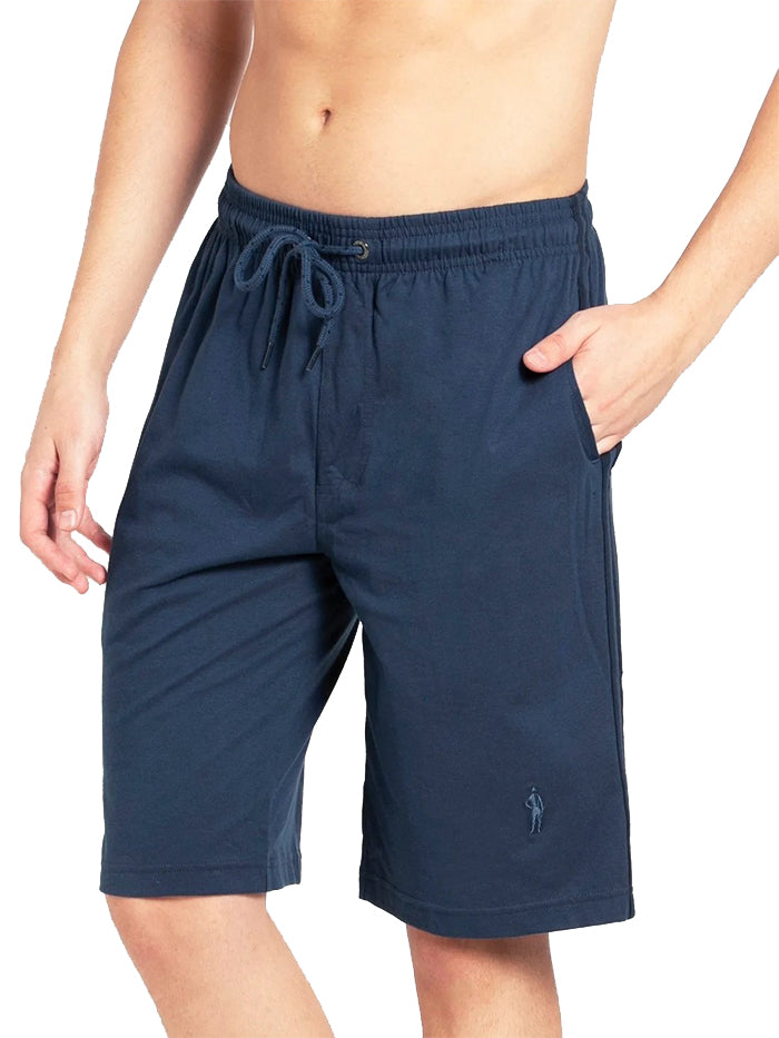 Insignia Blue & Navy Knit Sport Shorts