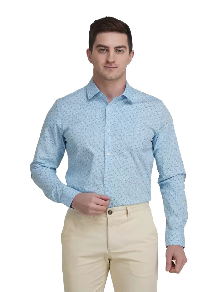 Men Slim Fit Printed Casual Shirt
