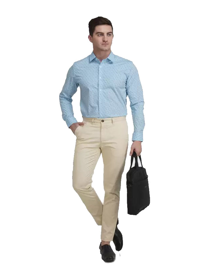 Men Slim Fit Printed Casual Shirt