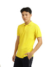 UNITED COLORS OF BENETTON YELLOW POLO T-SHIRT