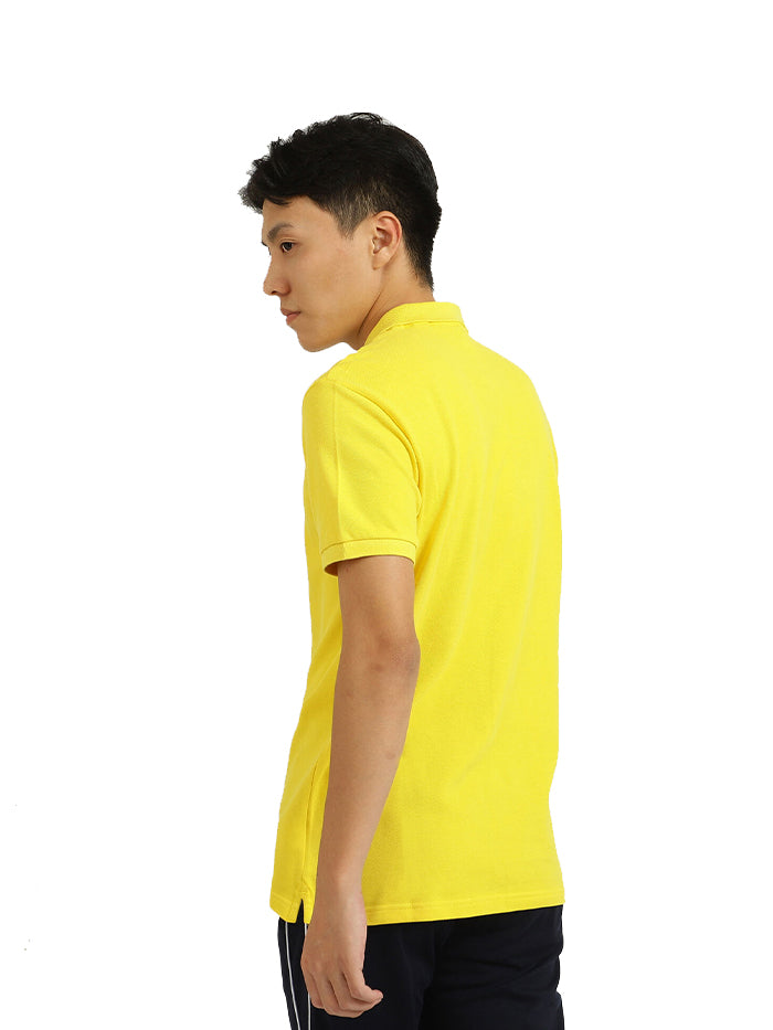 UNITED COLORS OF BENETTON YELLOW POLO T-SHIRT