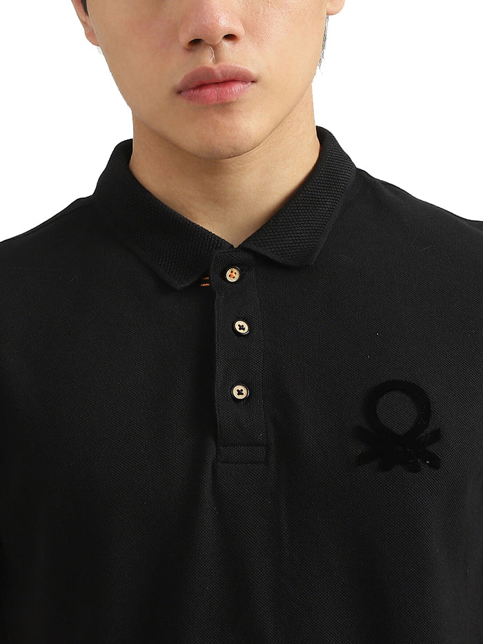 UNITED COLORS OF BENETTON MEN SOLID T-SHIRT