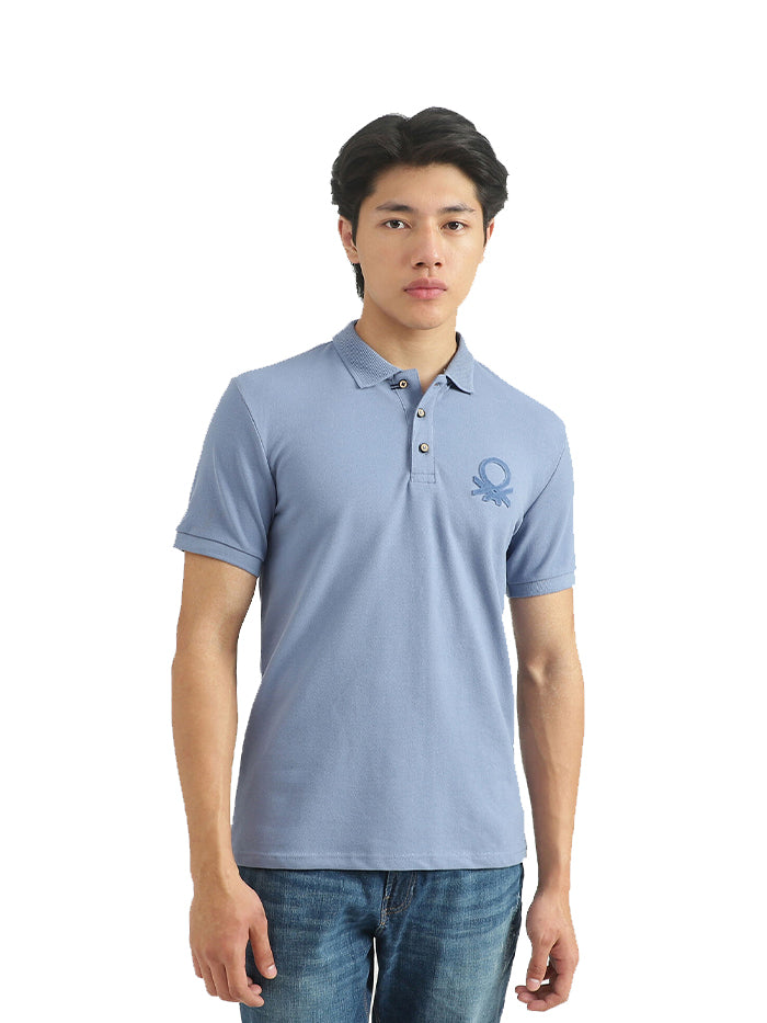 UNITED COLORS OF BENETTON MEN SOLID T-SHIRT