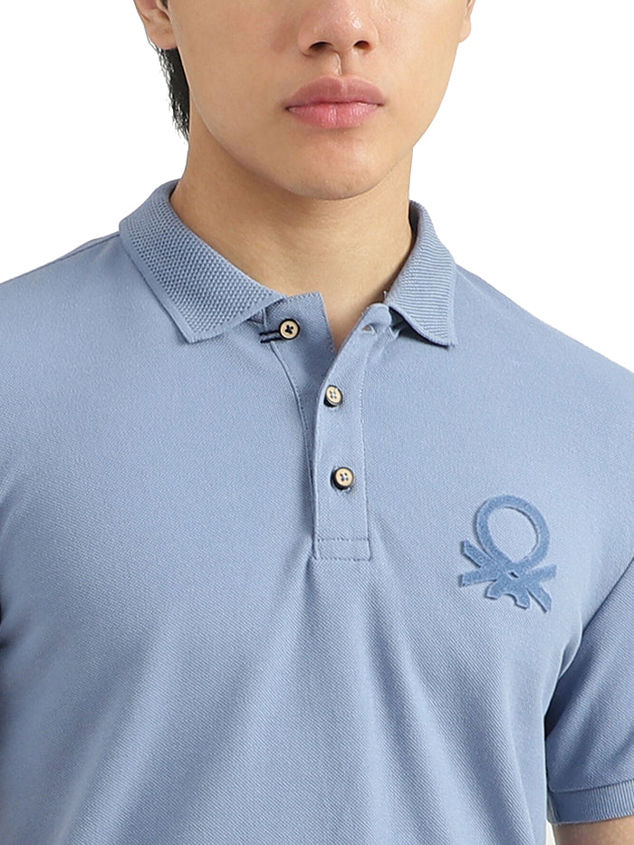 UNITED COLORS OF BENETTON MEN SOLID T-SHIRT