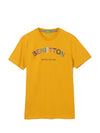 UNITED COLORS OF BENETTON MENS SHORT SLEEVE PRINTED T-SHIRT
