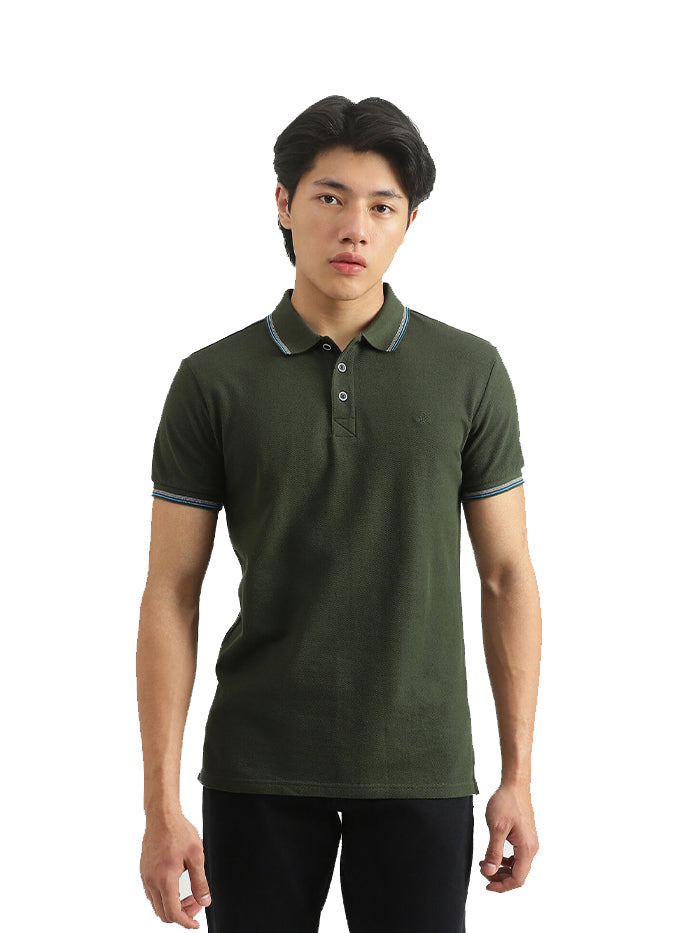 UNITED COLORS OF BENETTON MEN SOLID T-SHIRT