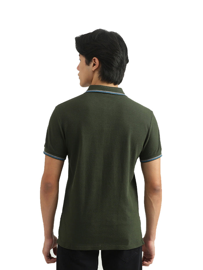 UNITED COLORS OF BENETTON MEN SOLID T-SHIRT