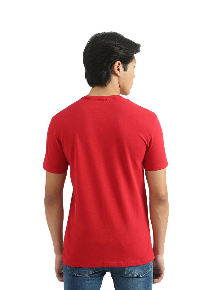 UNITED COLORS OF BENETTON MEN BRAND LOGO T-SHIRT