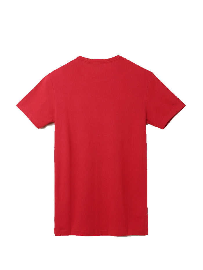 UNITED COLORS OF BENETTON MEN BRAND LOGO T-SHIRT