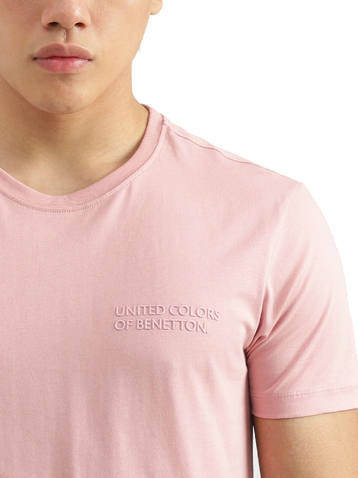 UNITED COLORS OF BENETTON MEN SOLID T-SHIRT