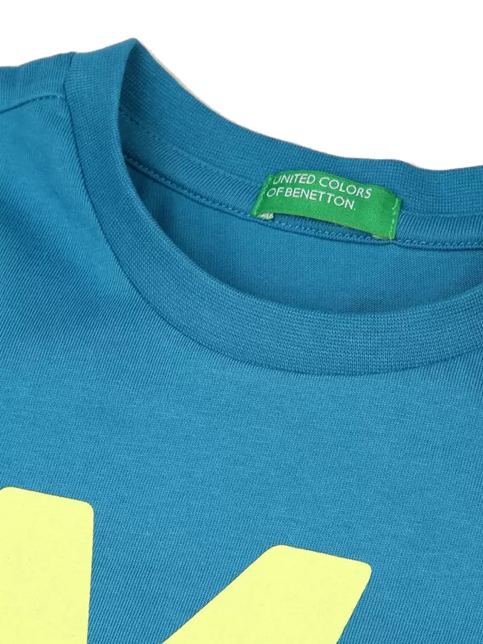 Baby Boys Typography Pure Cotton T Shirt